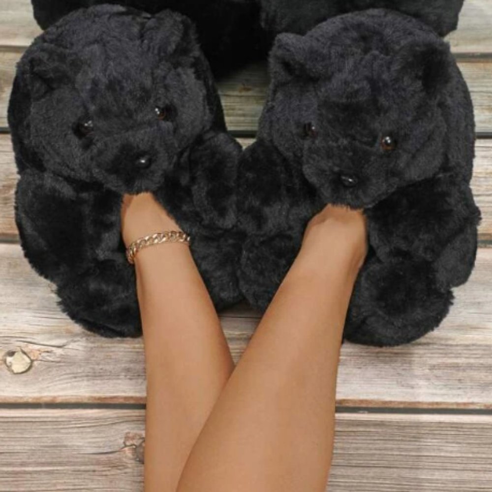 Teddy Bear Slippers